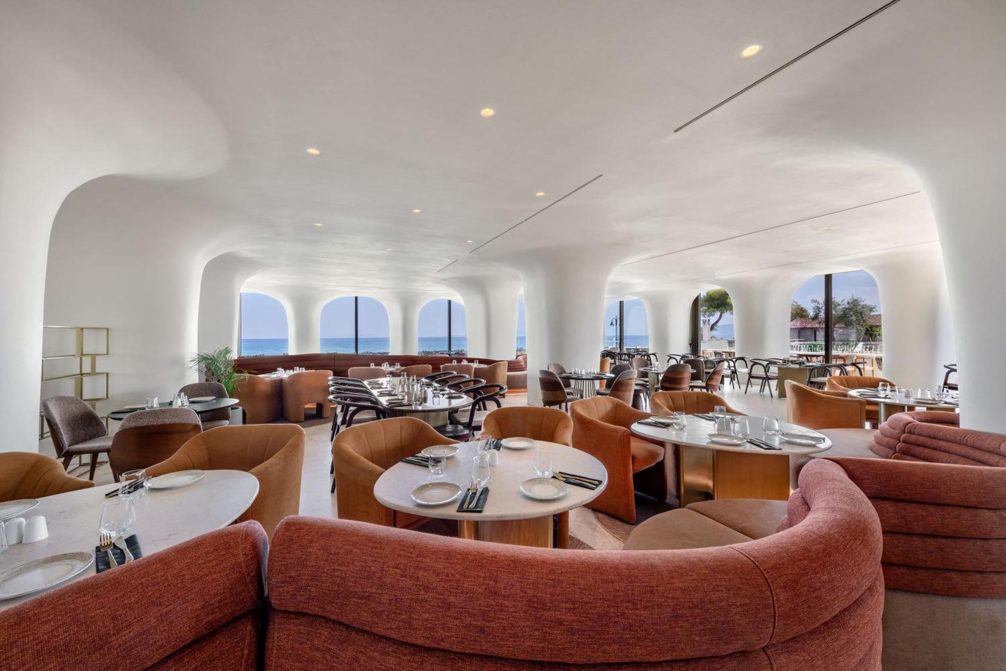 Isla Brown Corinthia Resort & Spa, Curio Collection By Hilton Άγιοι Θεόδωροι Εξωτερικό φωτογραφία The interior of the restaurant