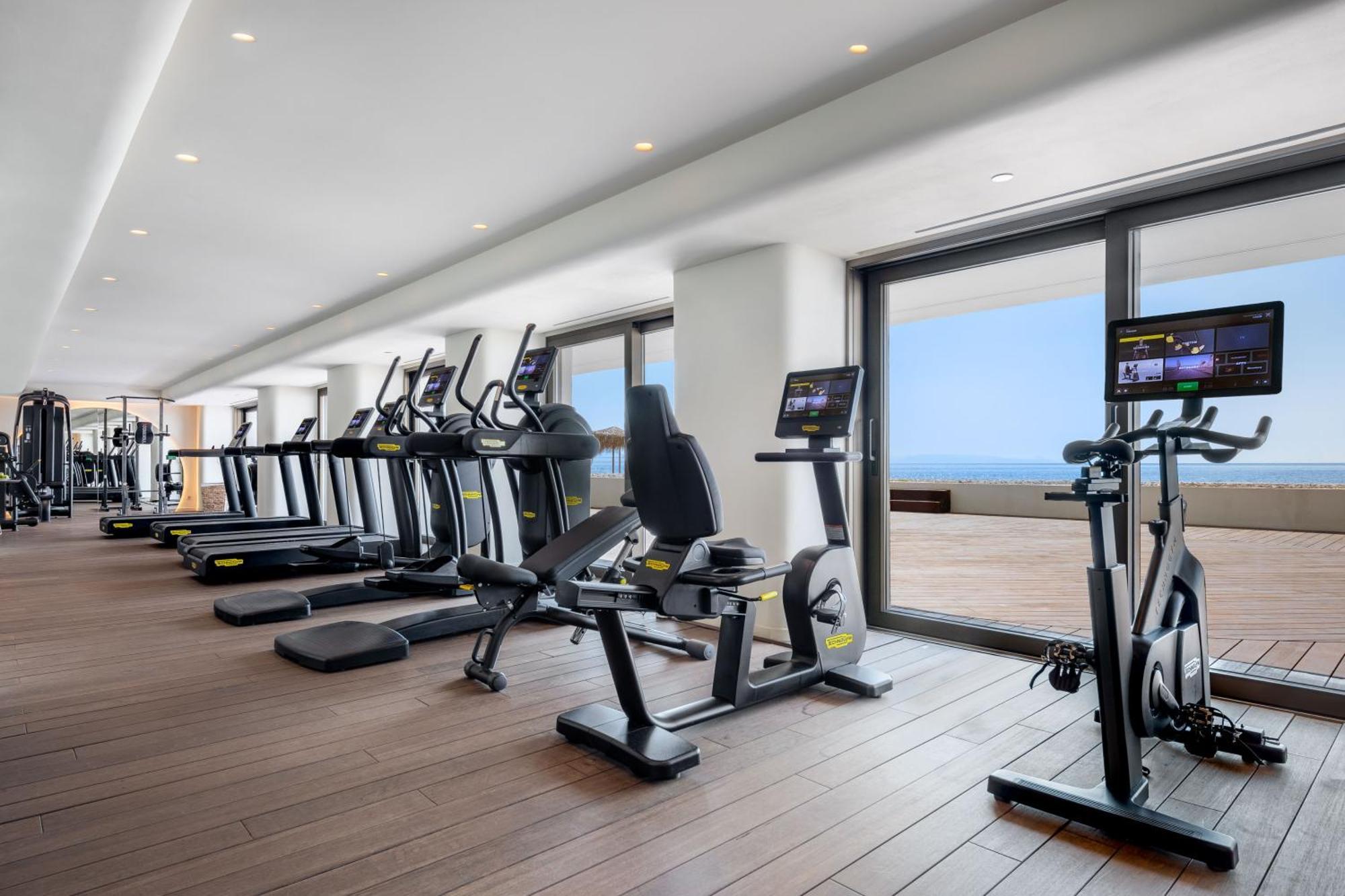 Isla Brown Corinthia Resort & Spa, Curio Collection By Hilton Άγιοι Θεόδωροι Εξωτερικό φωτογραφία The gym at the hotel