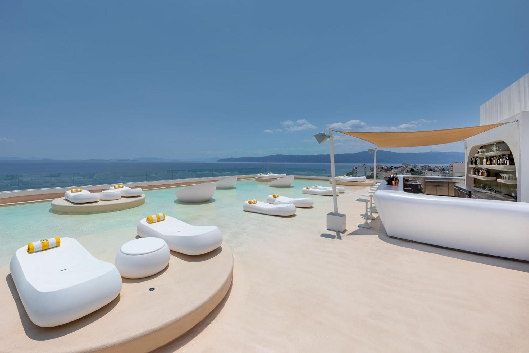 Isla Brown Corinthia Resort & Spa, Curio Collection By Hilton Άγιοι Θεόδωροι Εξωτερικό φωτογραφία Sky Bar