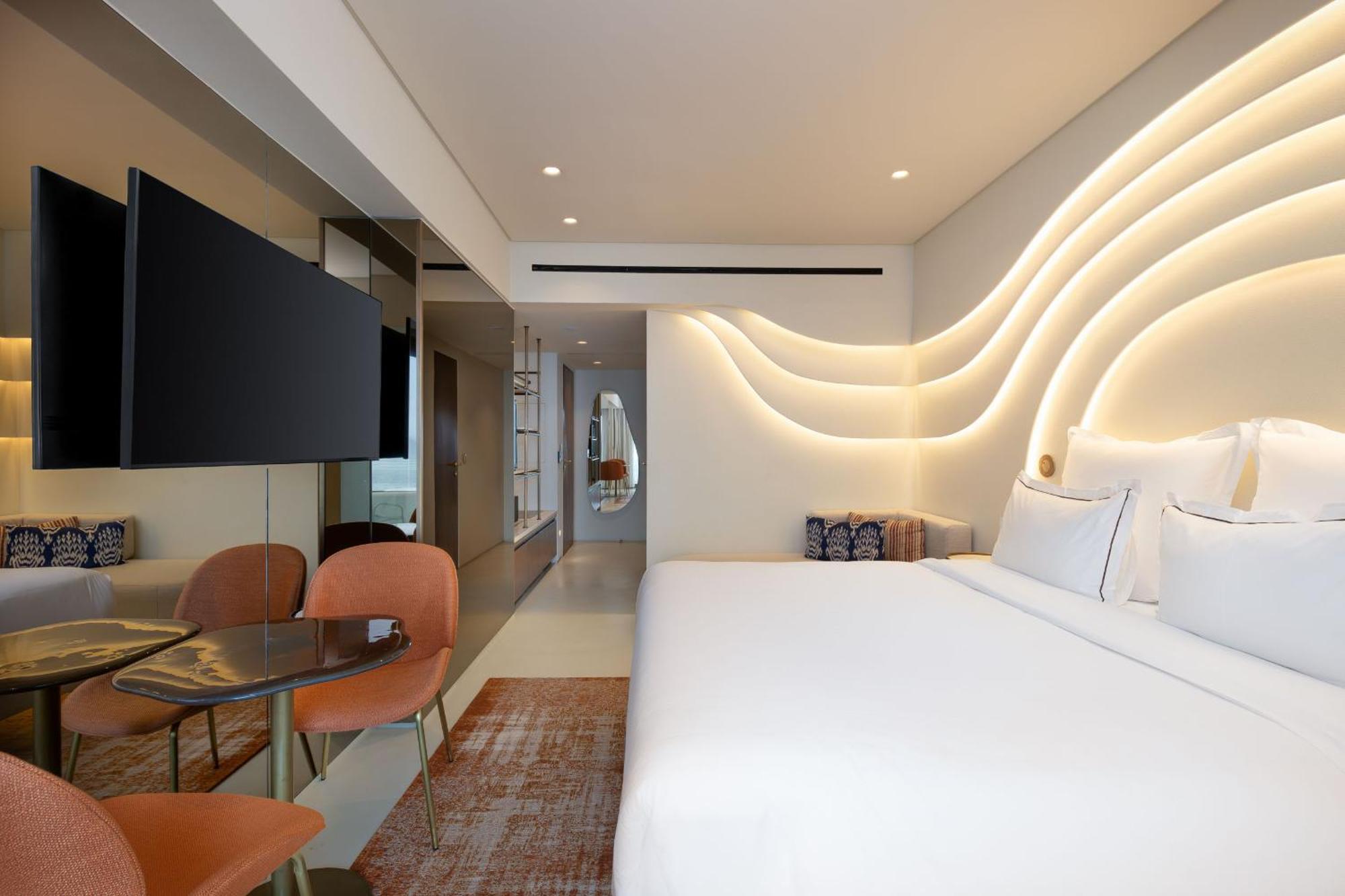 Isla Brown Corinthia Resort & Spa, Curio Collection By Hilton Άγιοι Θεόδωροι Δωμάτιο φωτογραφία A room at the hotel